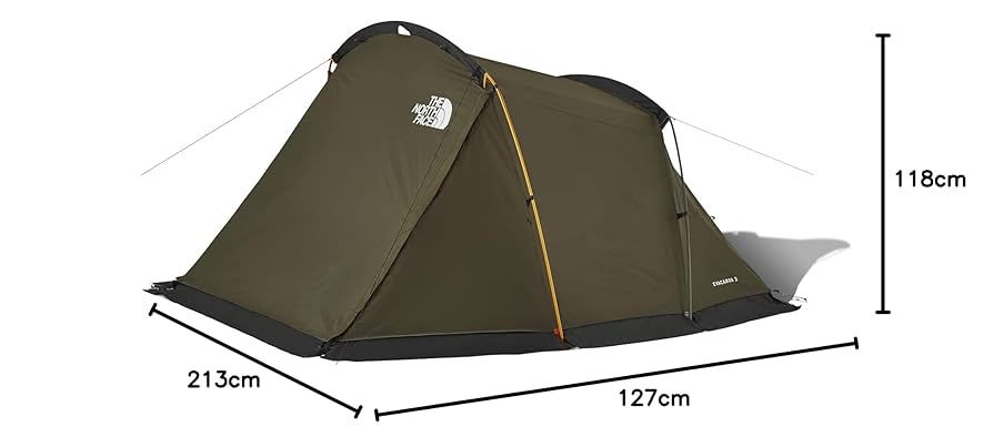 The North Face NV22105 Evacargo 2 Tent, New Taupe Green, One